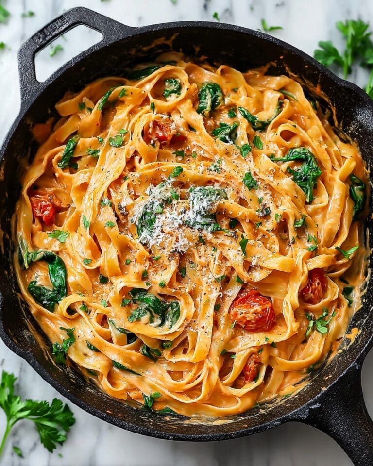 Vegan Creamy Sun Dried Tomato Pasta Recipe