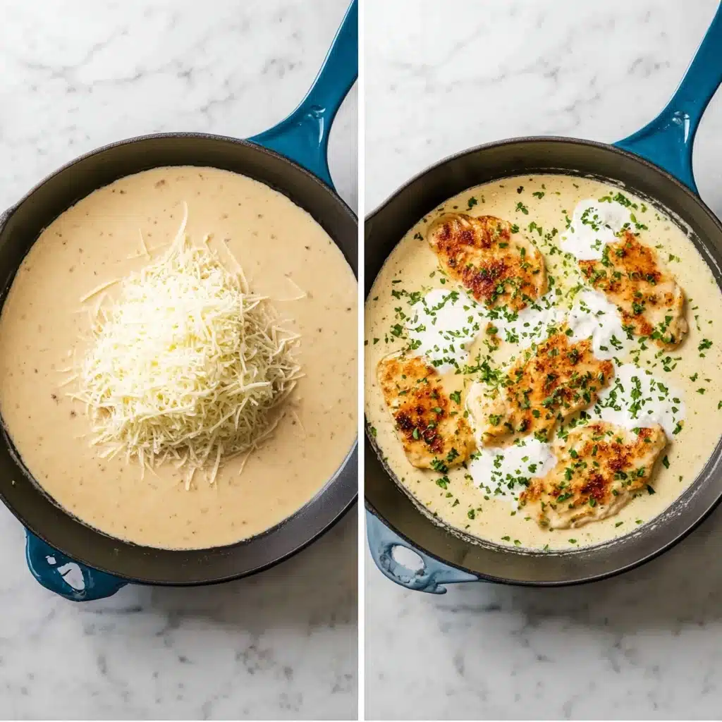 Creamy Garlic Parmesan Chicken Recipe 4 Creamy Garlic Parmesan Chicken Recipe - Recipe Image
