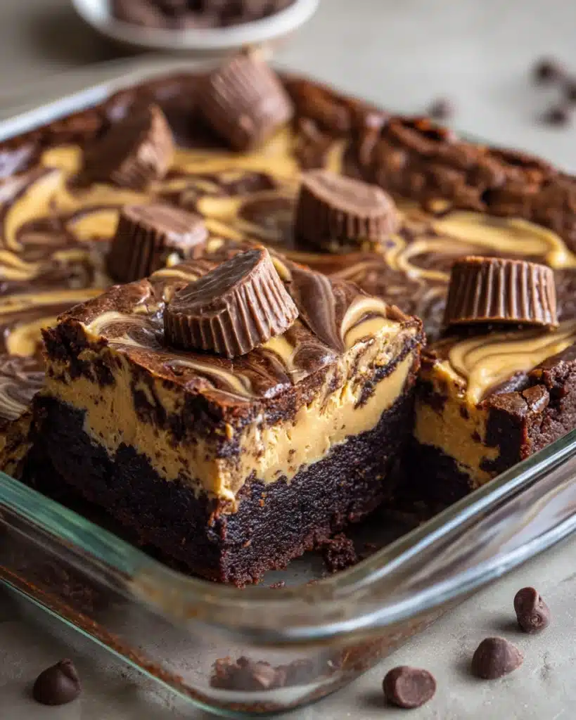 Chocolate Peanut Butter Earthquake Cake Recipe