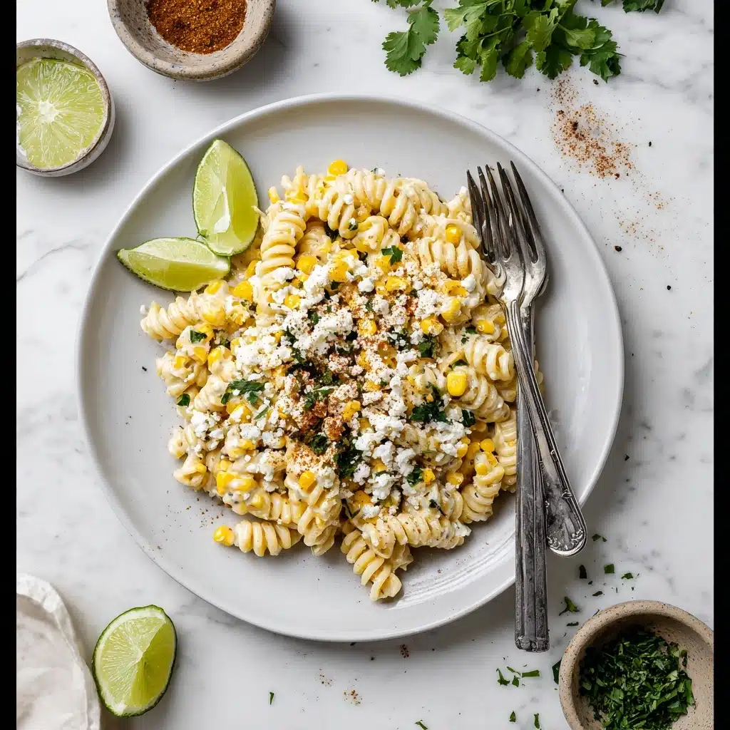 Creamy Street Corn Pasta Salad Recipe 4 Creamy Street Corn Pasta Salad Recipe - Recipe Image