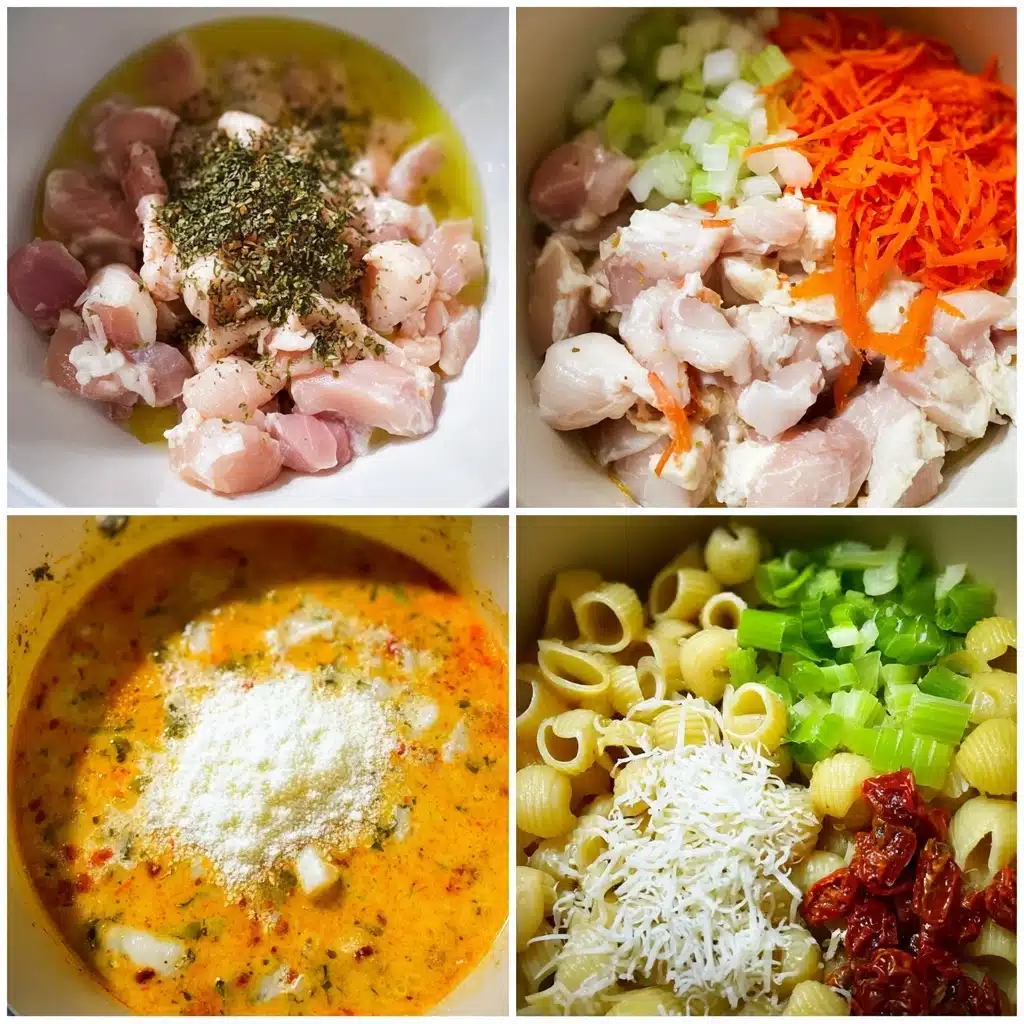 Creamy Marry Me Tuscan Chicken Soup Recipe - Recipe Image