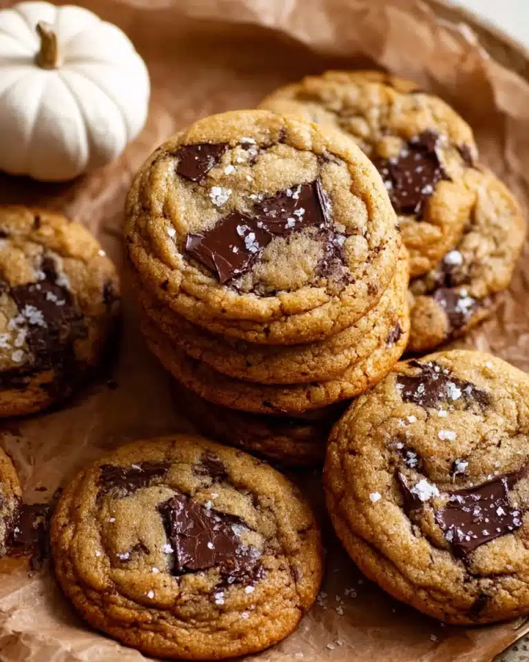 Chewy Pumpkin Chocolate Chip Cookies Recipe
