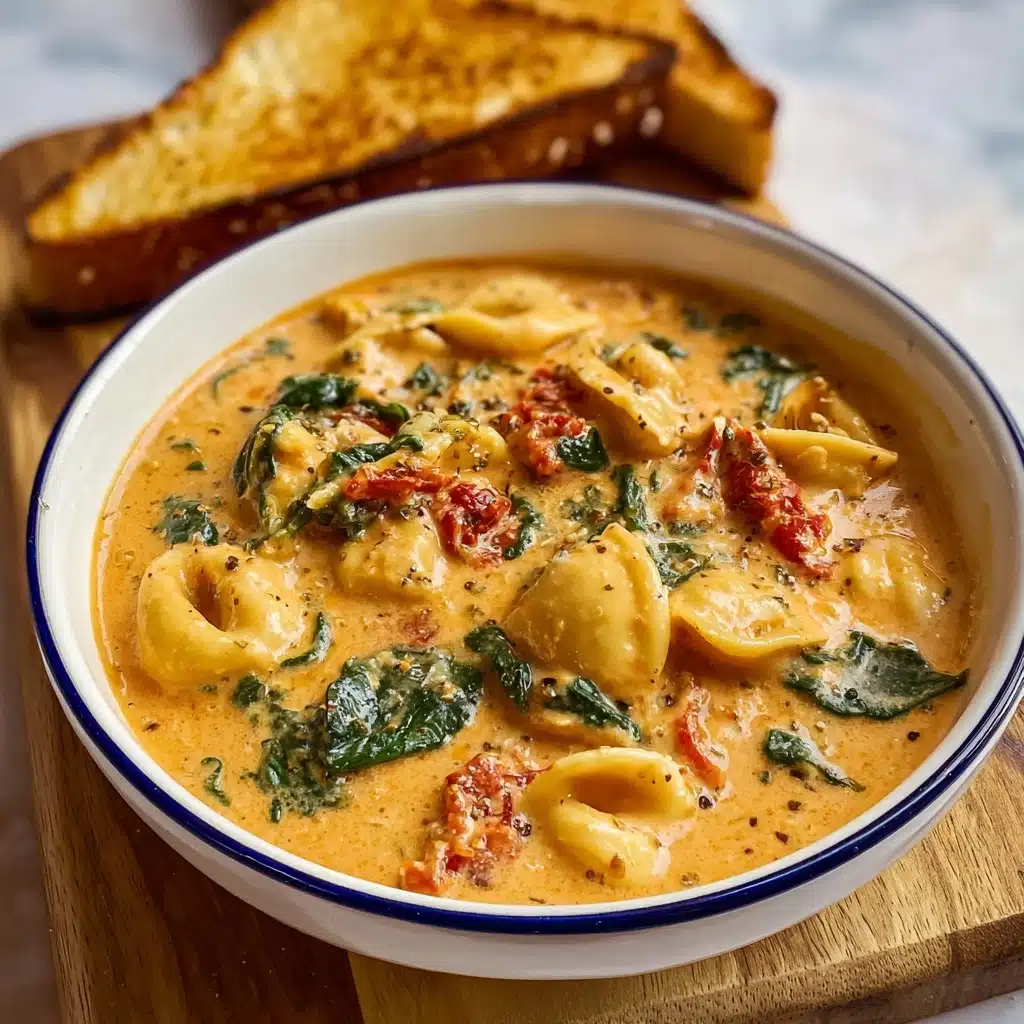 Creamy Marry Me Tuscan Chicken Soup Recipe - Recipe Image