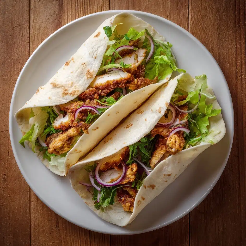 Sweet Chili Chicken Wraps Recipe 5 Sweet Chili Chicken Wraps Recipe - Recipe Image