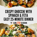 Crispy Gnocchi With Spinach And Feta Recipe