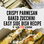 Parmesan Baked Zucchini Recipe