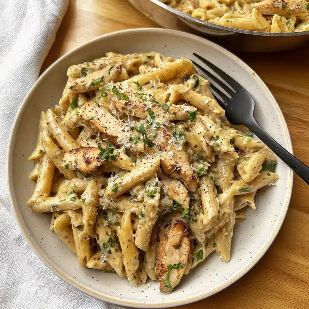 Garlic Parmesan Chicken and Pasta Recipe - Recipe Image