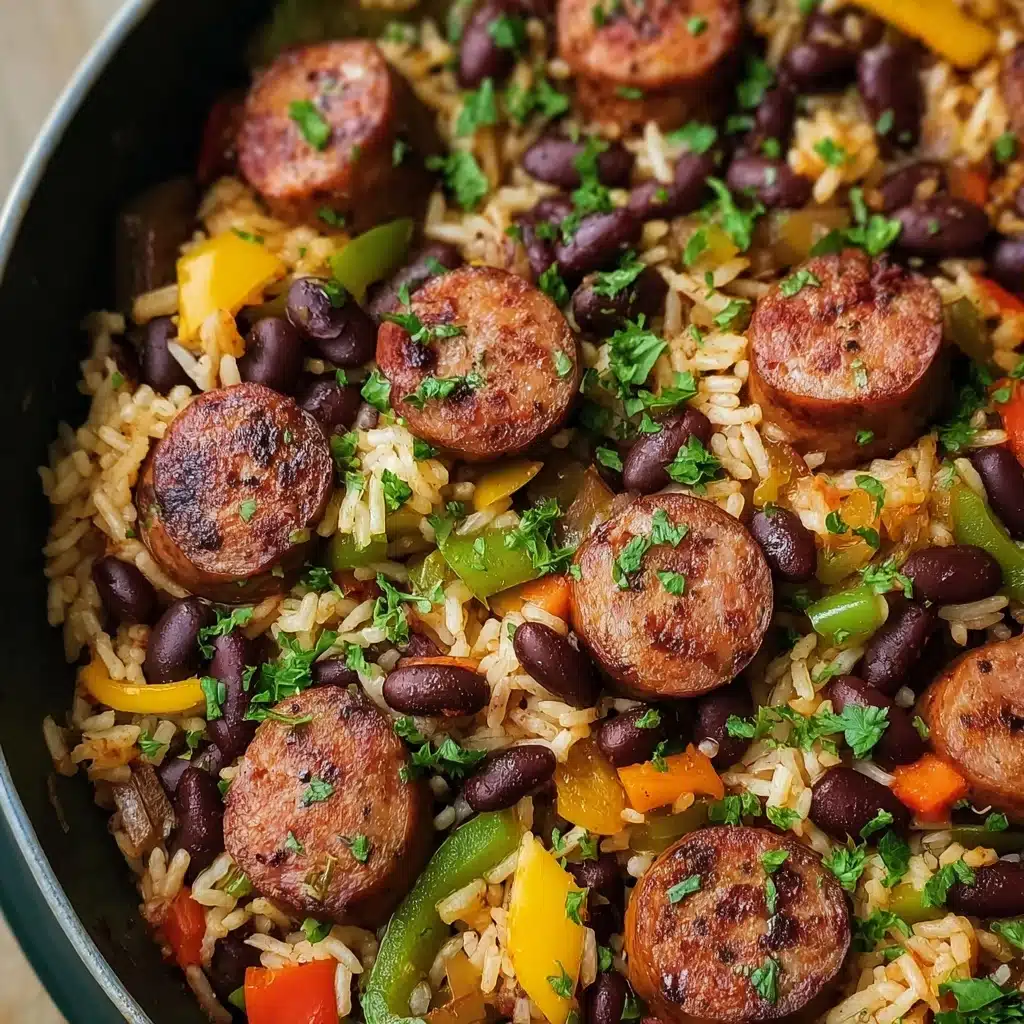 Hearty Black Beans and Rice with Sausage 5 Easy Chicken Parmesan Casserole Recipe - Recipe Image