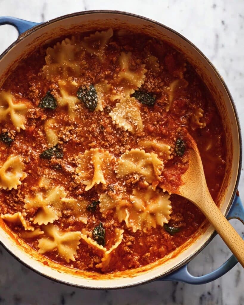 Mouthwatering One Pot Lasagna Soup Recipe