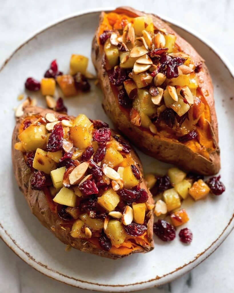 Apple Twice-Baked Sweet Potatoes Recipe