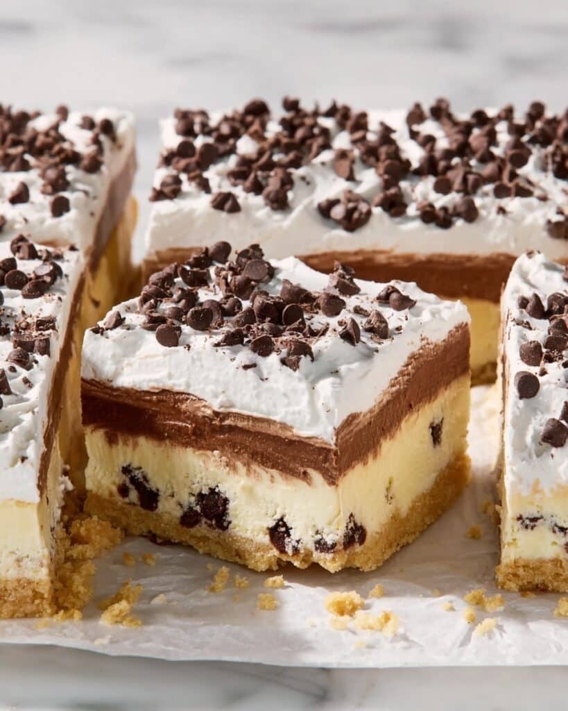 Easy Cannoli Cake: A No-Bake Dessert with Ricotta and Chocolate Chips Recipe