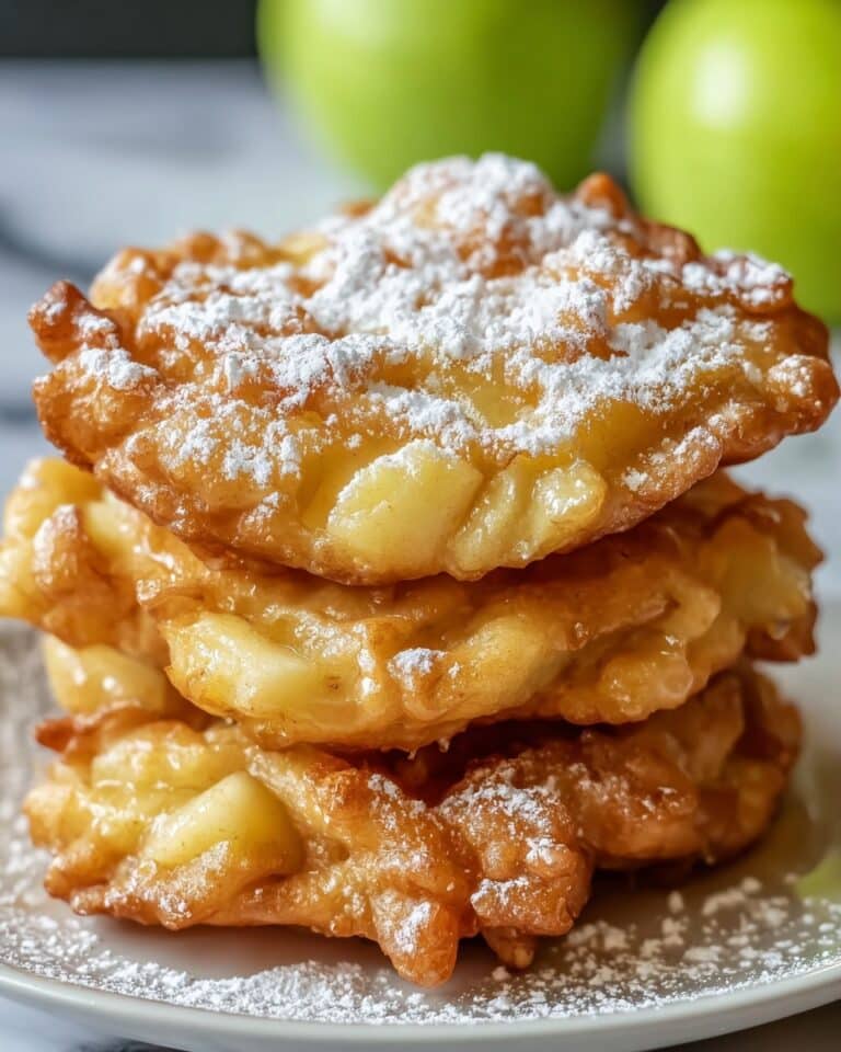 Cinnamon Apple Fritters in the Air Fryer Recipe