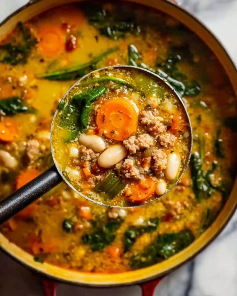 Italian Sausage and White Bean Vegetable Soup Recipe