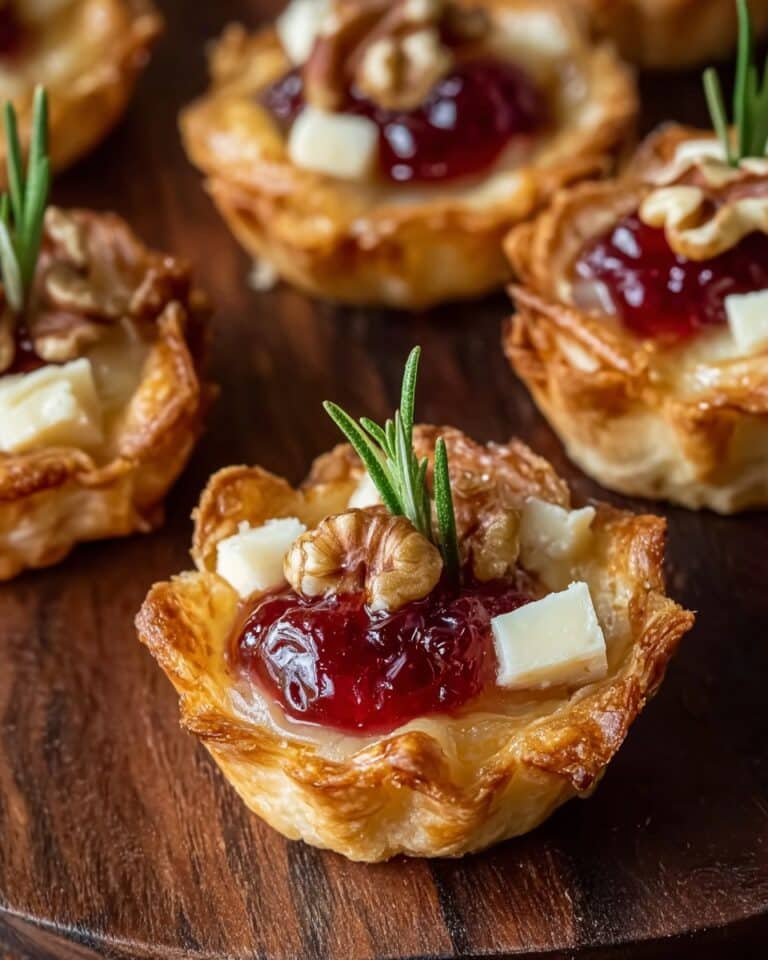 Cranberry Brie Bites Recipe