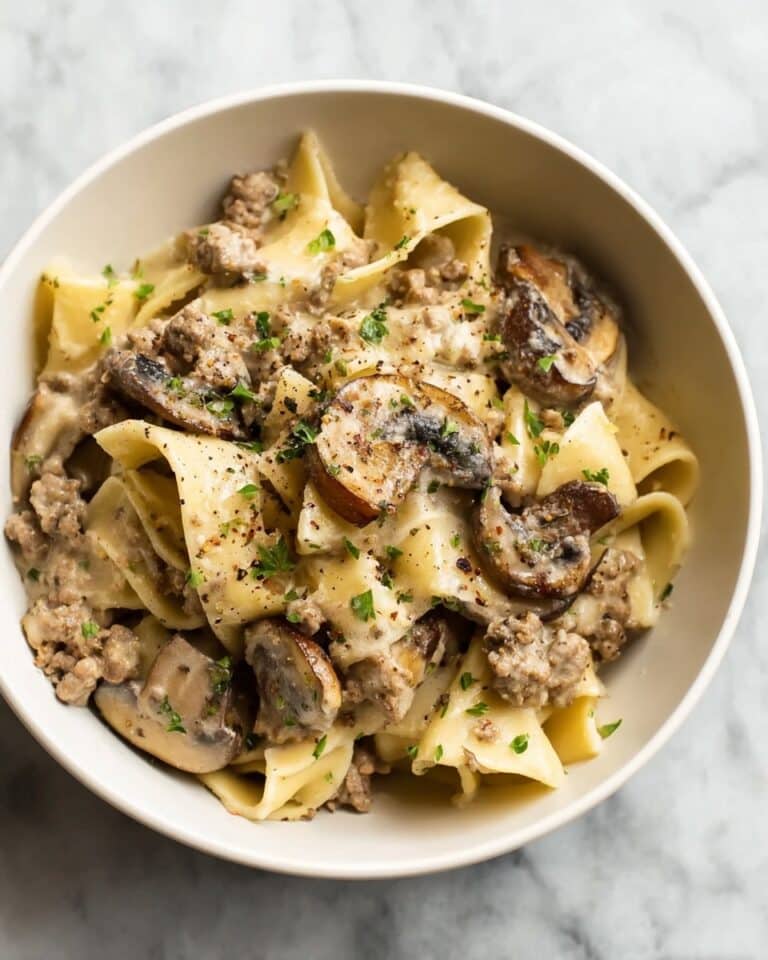 Ground Beef Stroganoff Recipe