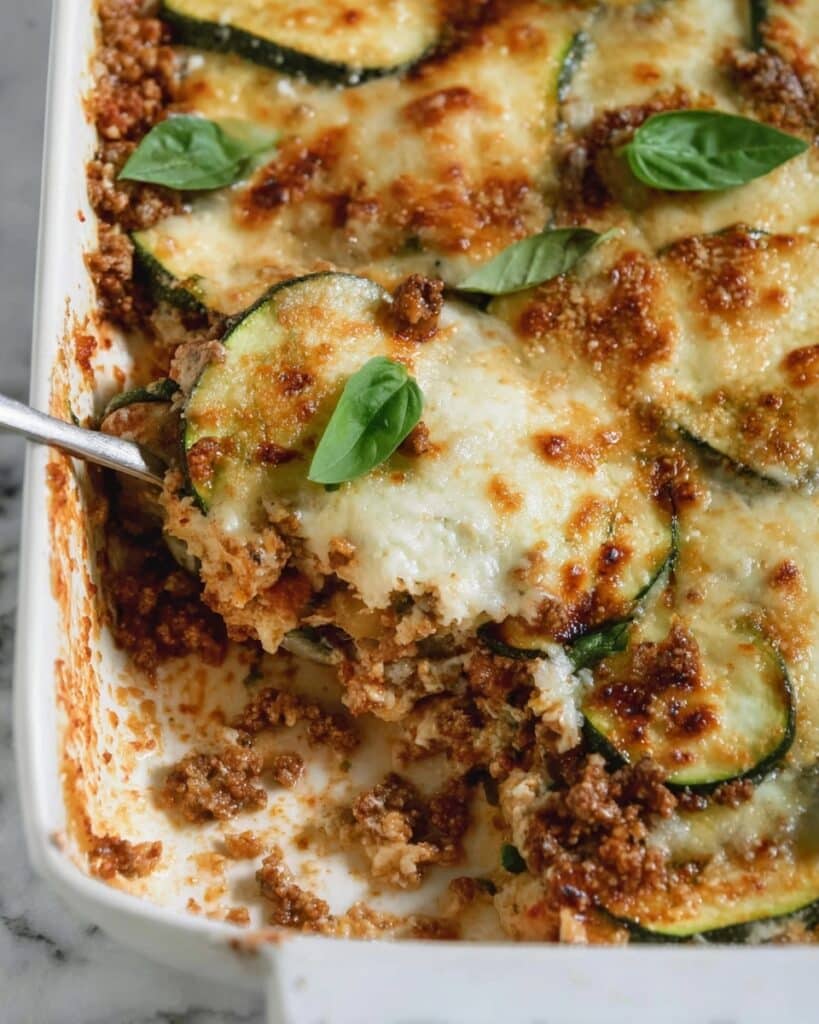 Beef Zucchini Casserole Recipe