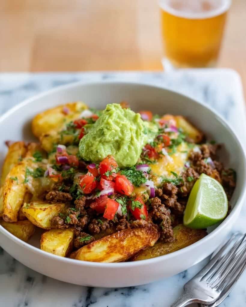 Loaded Potato Taco Bowl Recipe