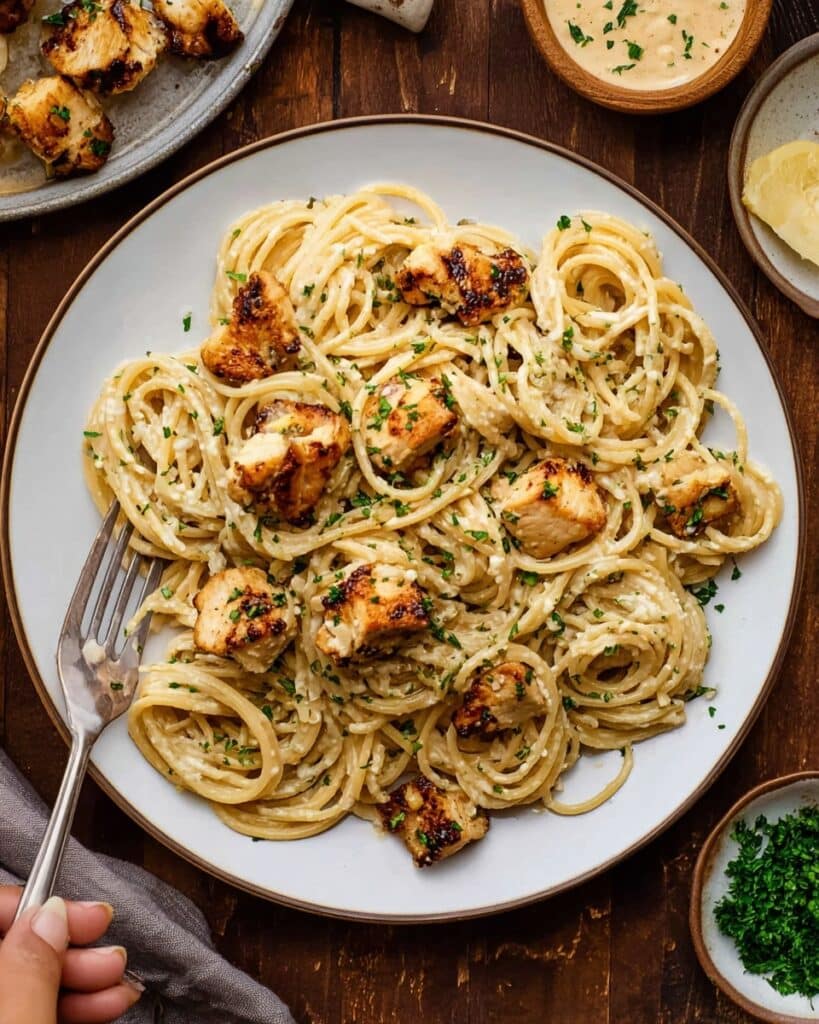 Butter Chicken Linguine in 30 Minutes Recipe