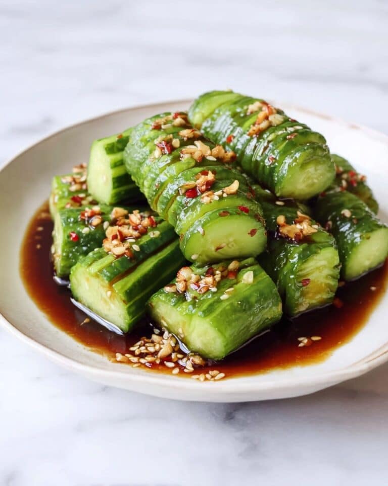 Spicy Sesame Cucumber Salad Recipe