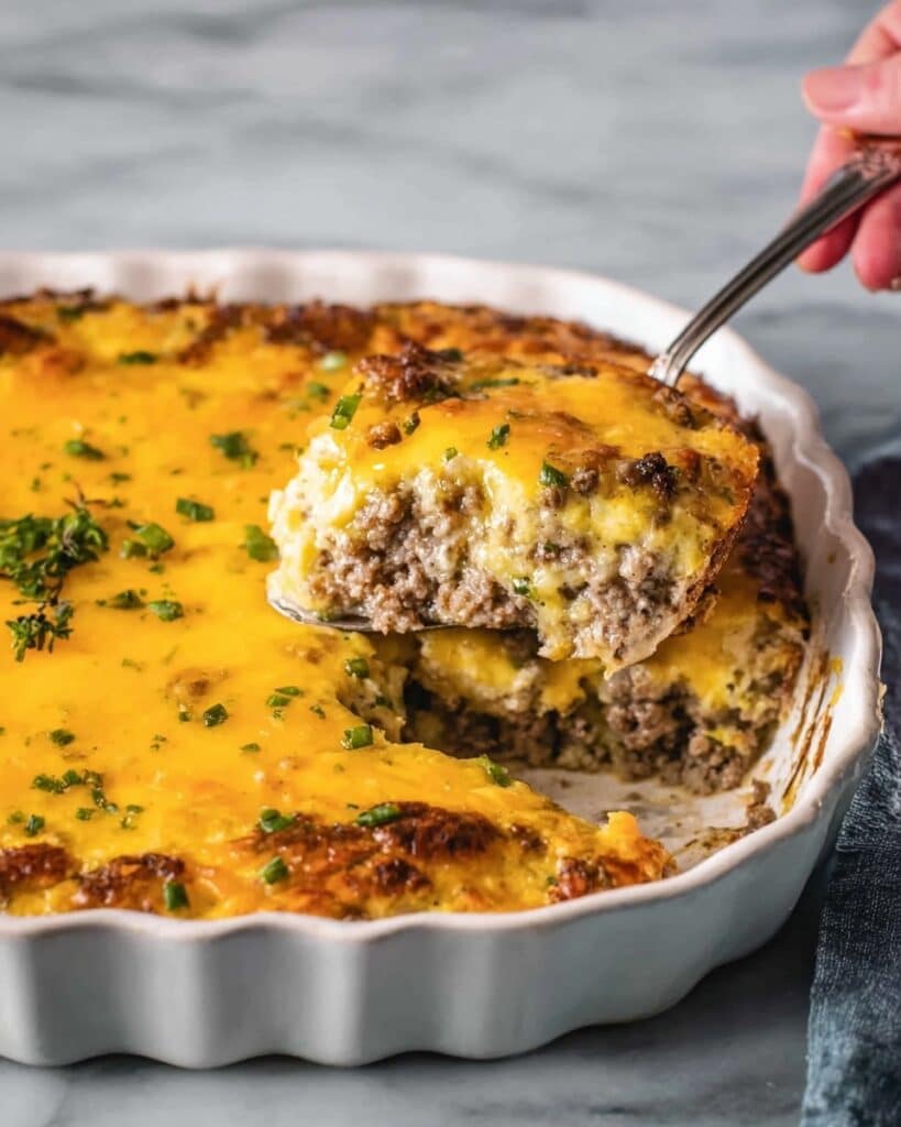 Cheeseburger Pie Recipe