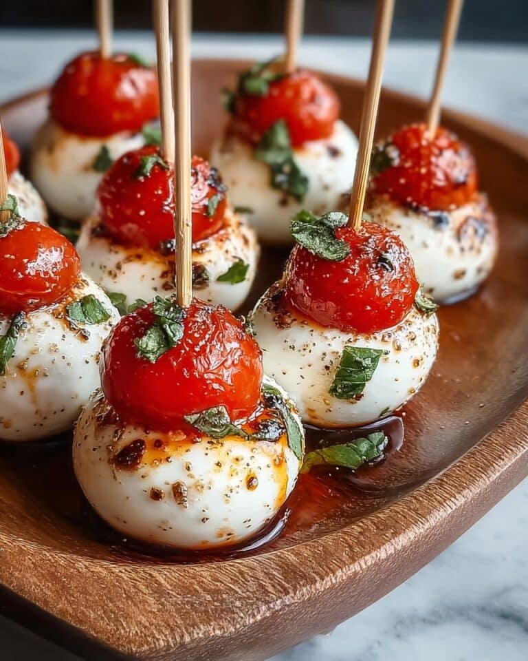 Mini Caprese Bites: A Delightful Appetizer Experience Recipe