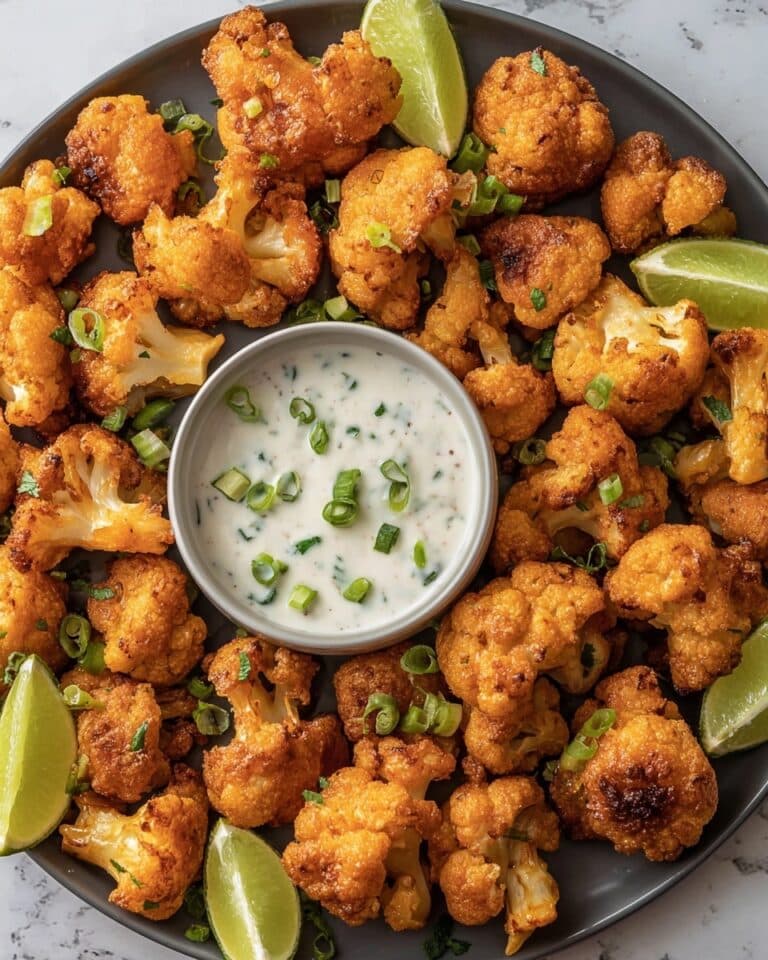 Air Fryer Buffalo Cauliflower Recipe
