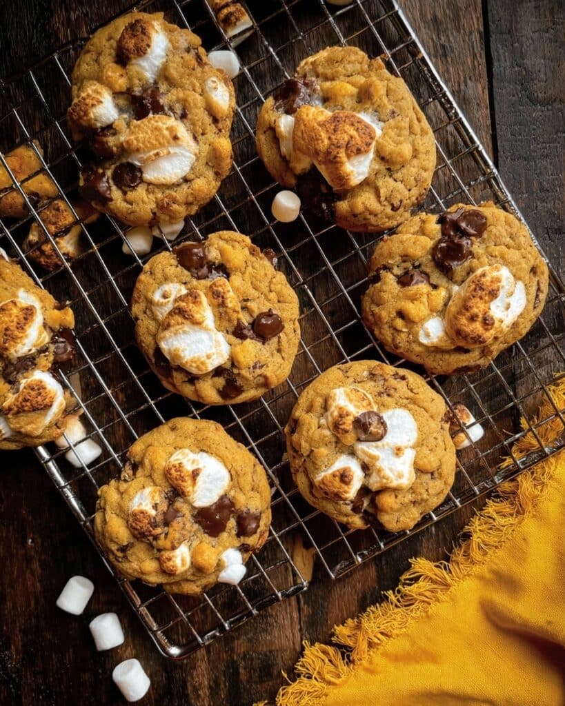 Pumpkin S’mores Cookies Recipe