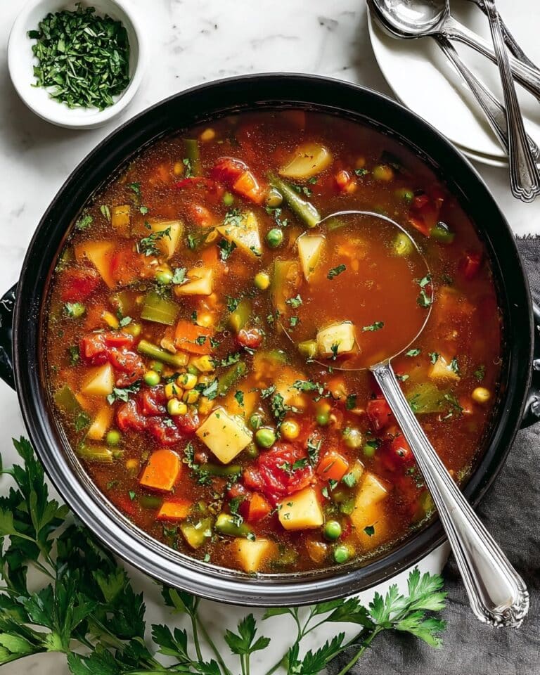Easy Vegetable Soup Recipe
