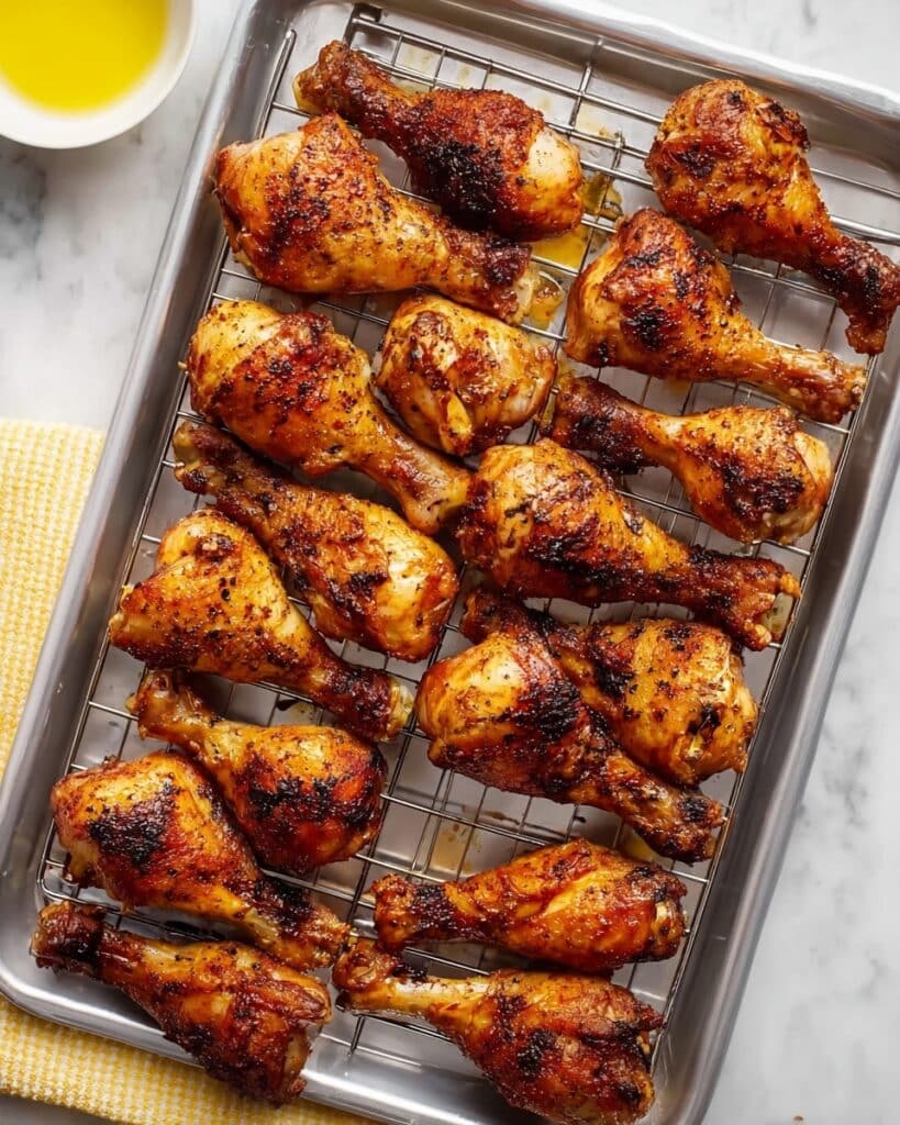 Crispy Baked Chicken Drumsticks Recipe