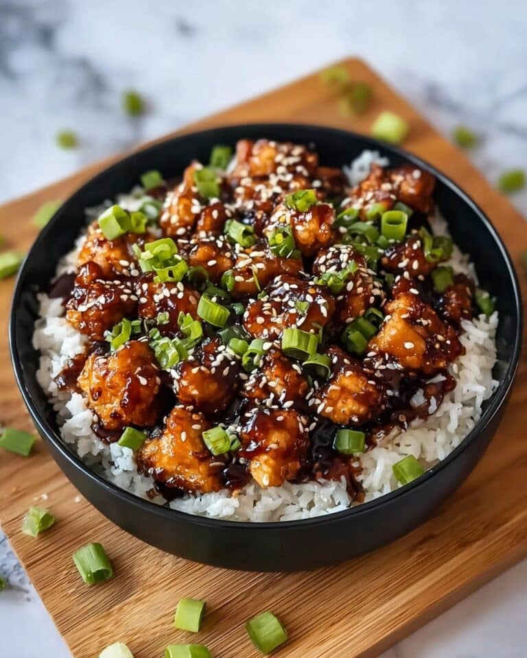 Honey BBQ Chicken Rice Recipe