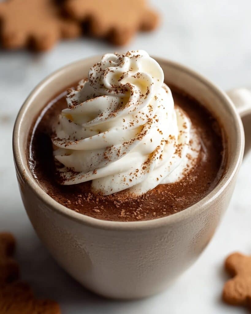 Gingerbread Hot Chocolate Recipe