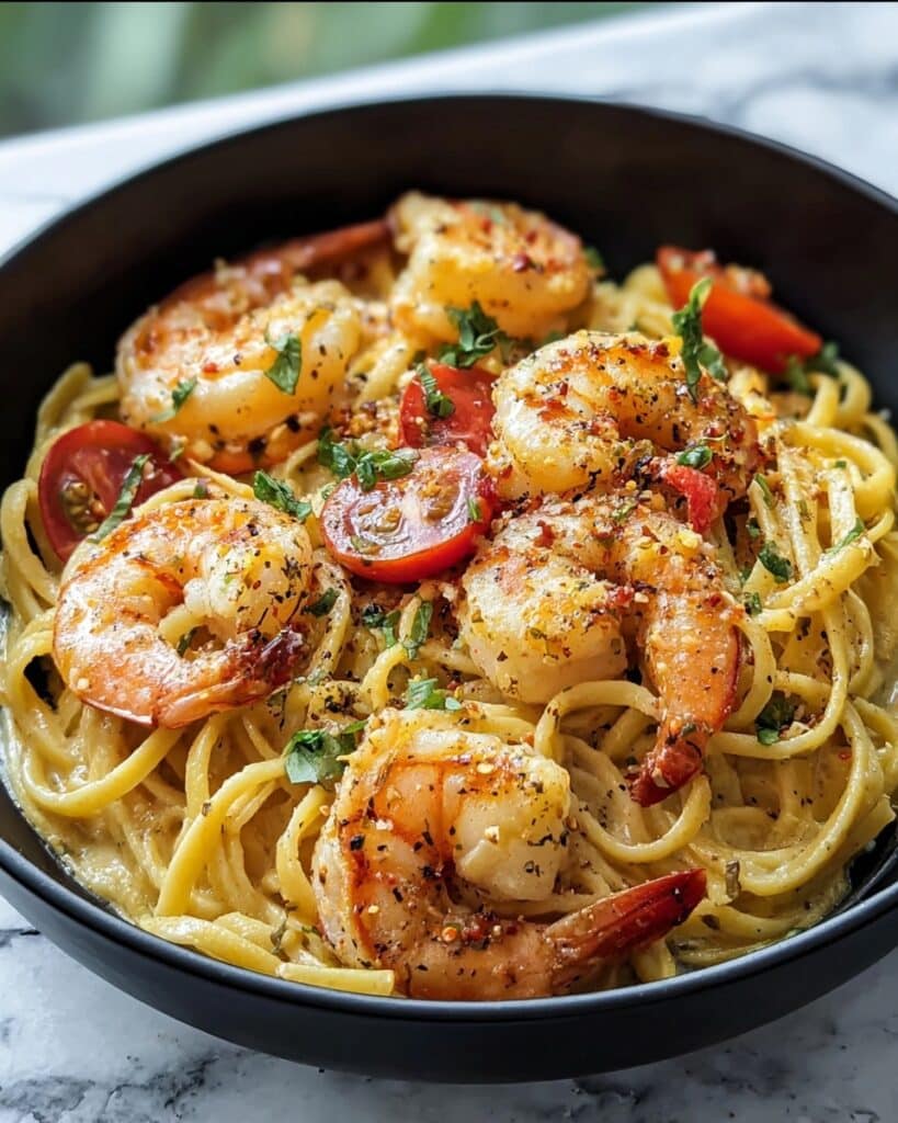 Jerk Shrimp Pasta Recipe