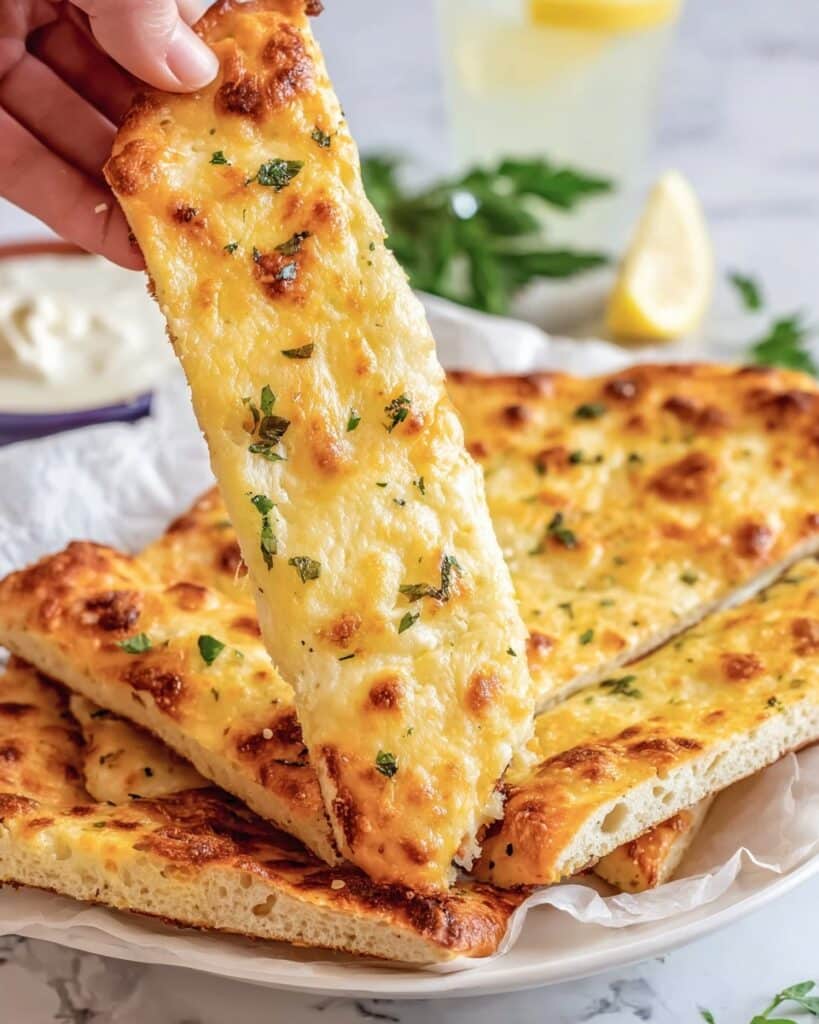Super Cheesy Breadsticks Recipe