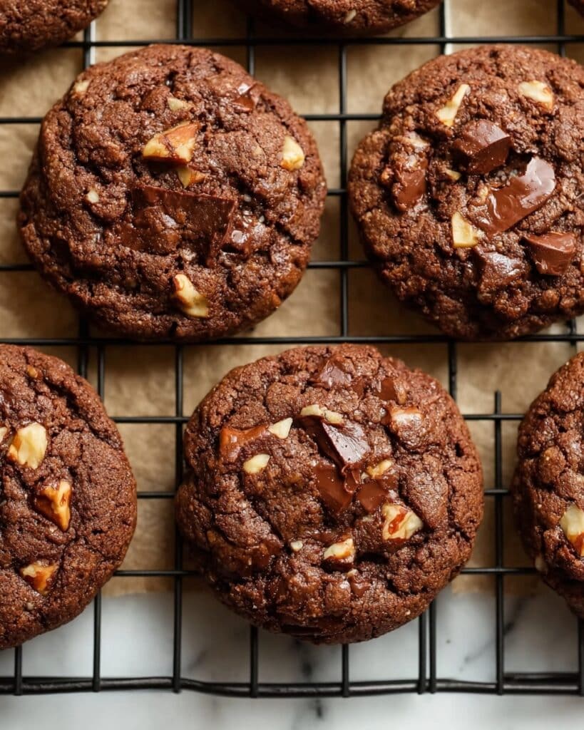 Chocolate Coconut Pecan Cookies Recipe