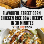 Street Corn Chicken Rice Bowl Recipe