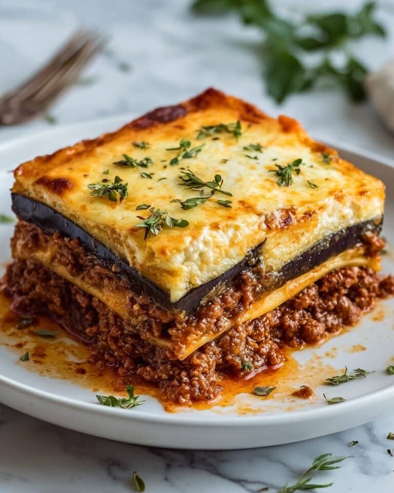 Greek Eggplant Lasagna Recipe