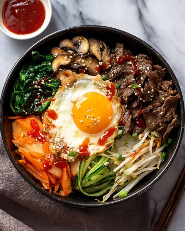 Beef Bibimbap Bowl Recipe