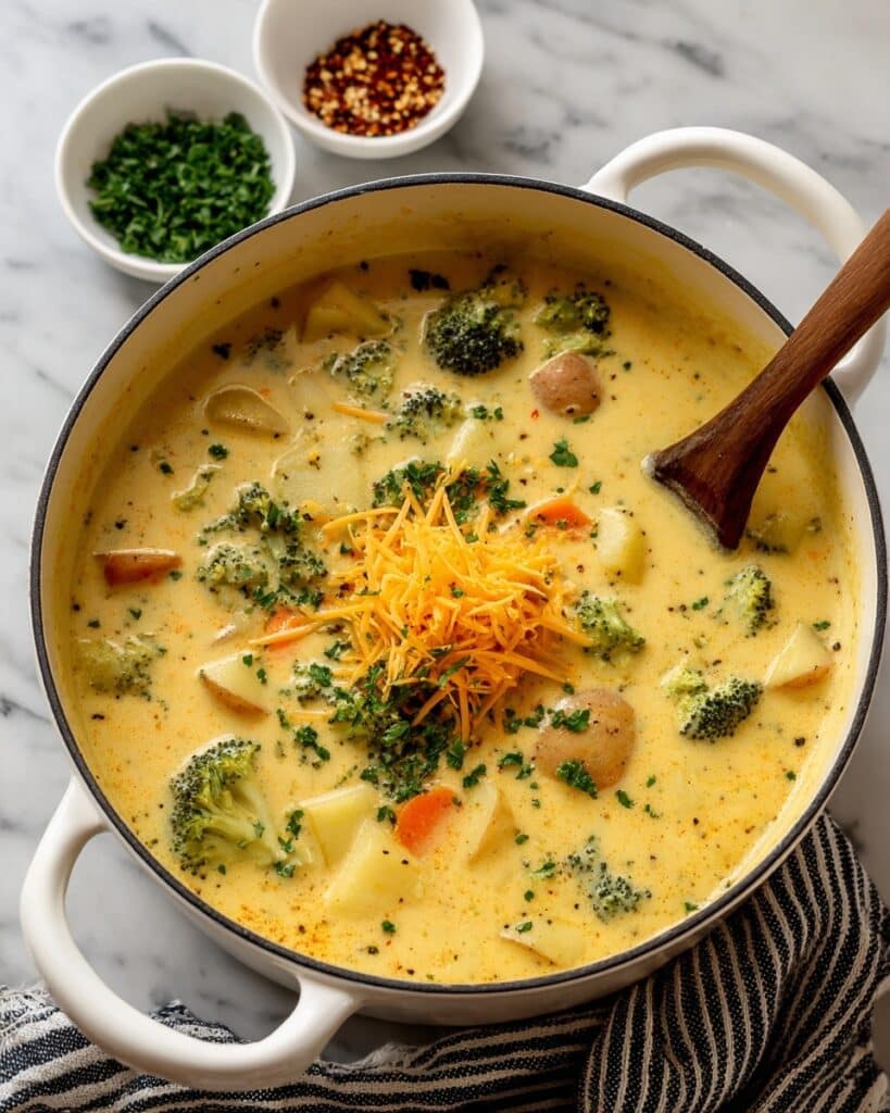 Creamy Vegetable Soup Recipe