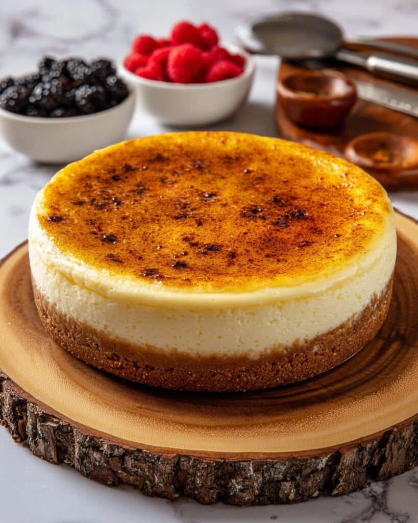 Creme Brulee Cheesecake Recipe