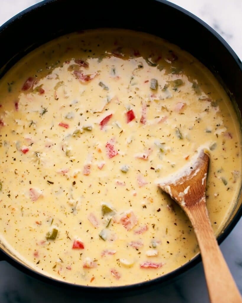 Cauliflower Soup with Cheddar and Fresh Thyme Recipe