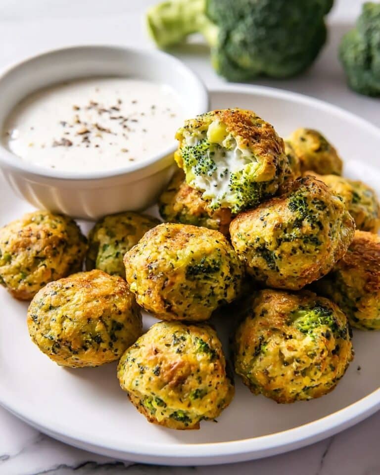 Broccoli Cheese Balls Recipe