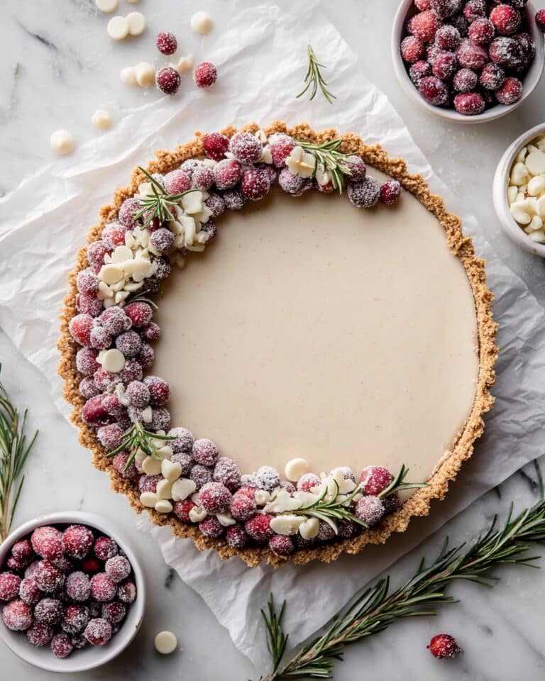 Chocolate Cranberry Tart Recipe