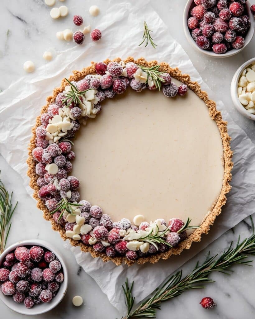 Chocolate Cranberry Tart Recipe
