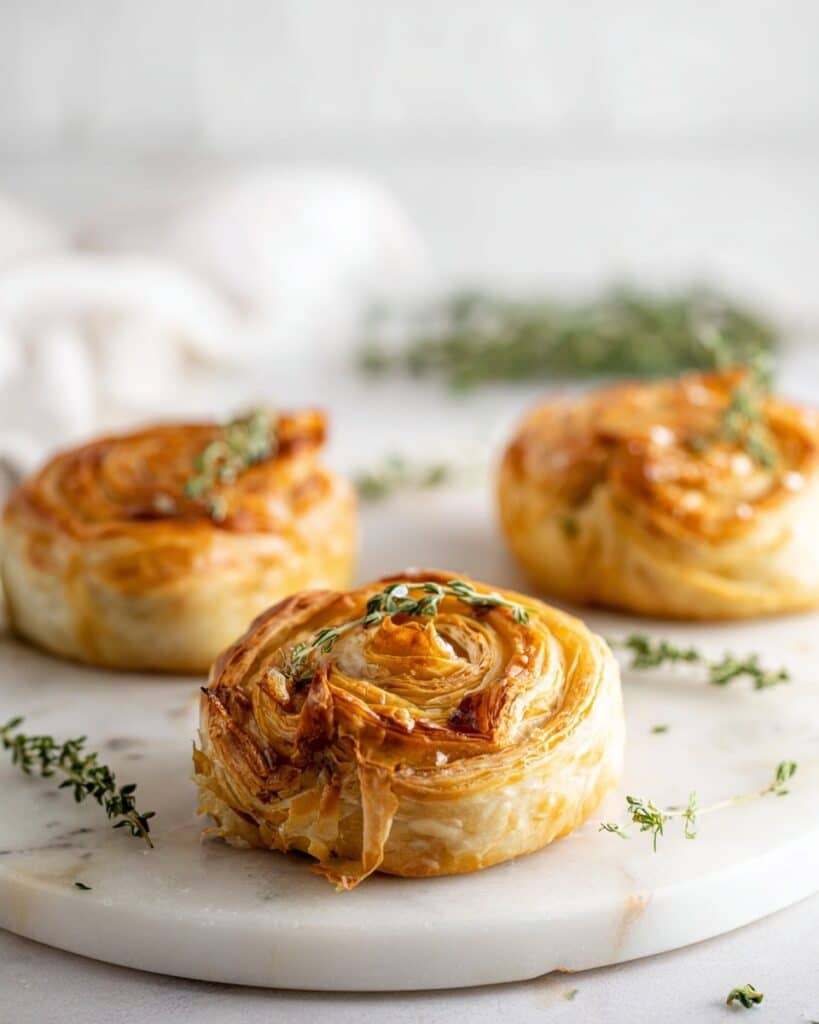 Phyllo (Filo) Savory Pumpkin and Feta Hand Pies Recipe