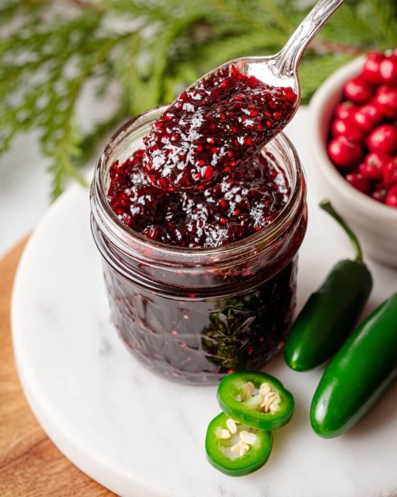 Jalapeno Cranberry Jam Recipe