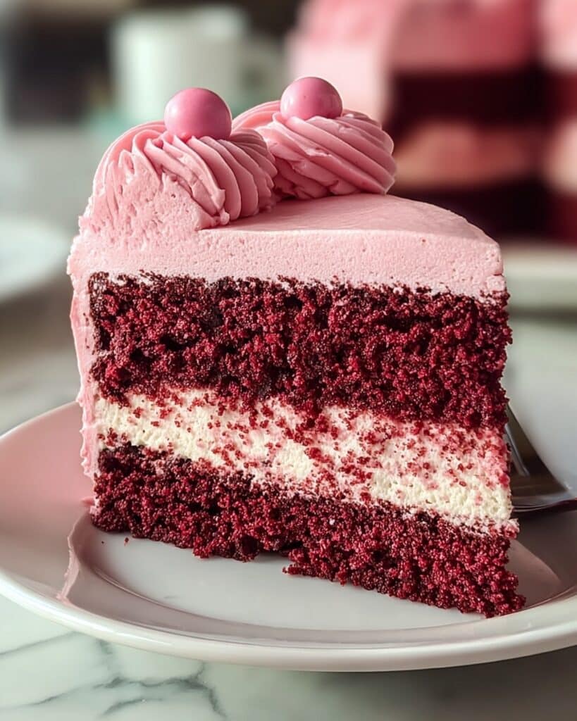 Pink Velvet Cake Recipe