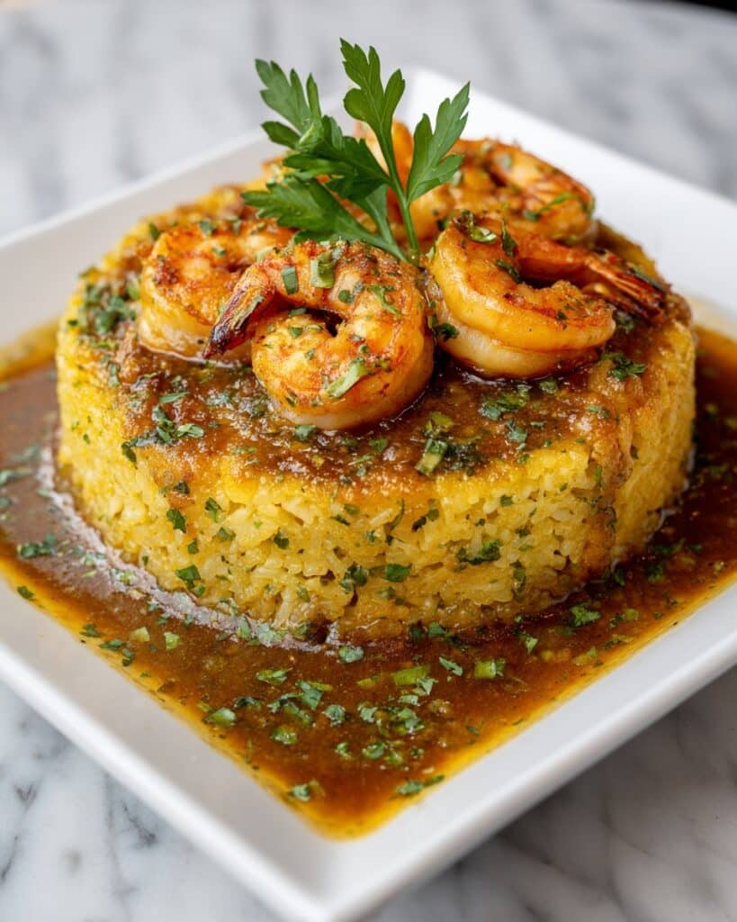 Flavor-Packed Puerto Rican Mofongo with Garlic Shrimp Recipe