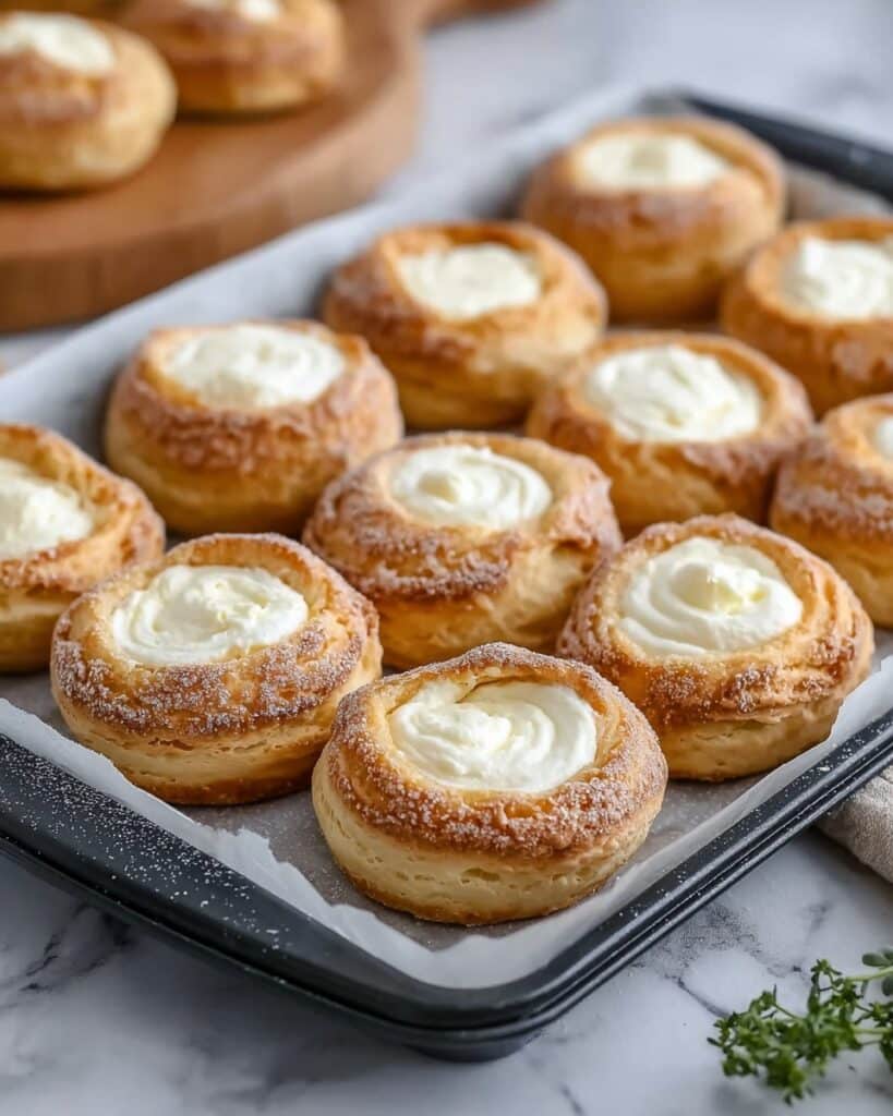 Cheeseburger Kolaches: Savory Sourdough Pastries Recipe