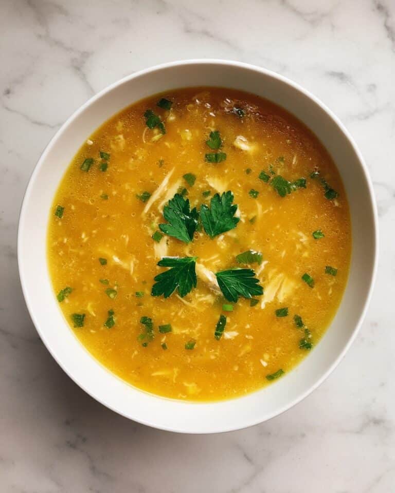 Hearty Minestrone Soup with Vegetables and Pasta Recipe