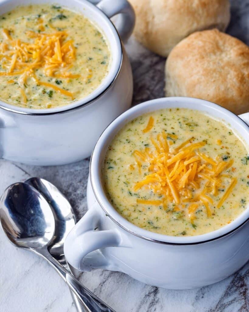 Creamy Zucchini Soup with Potatoes and Cheddar Recipe